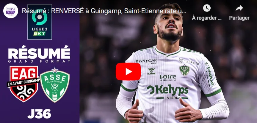 Un match nul décevant contre Guingamp