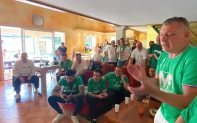 La Section 109 de l&rsquo;Ariège en Effervescence chez Didier pour la Montée Triomphante de l&rsquo;ASSE en Ligue 1