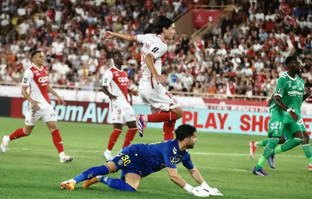 Monaco - ASSE - Aôut 2024-Photo Dylan Meiffret Monaco - ASSE - Aôut 2024-Photo Dylan Meiffret