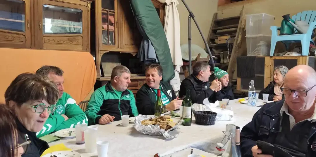 Journée cassoulet occitan : la section 109 se retrouve avant le match ASSE – OM