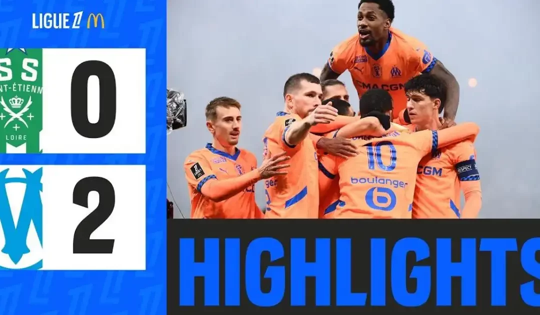 ASSE 0 – 2 Marseille : Un monde d&rsquo;écart