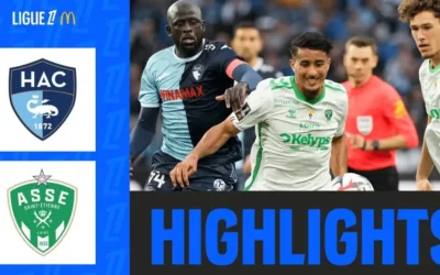 Le Havre 1 – 1 ASSE : résumé vidéo