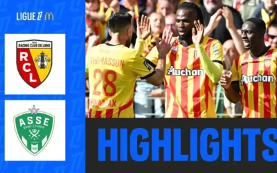 Lens 1 – 0 ASSE : résumé vidéo