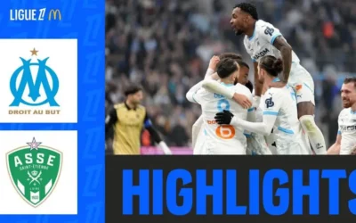OM 5 – 1 ASSE : résumé vidéo