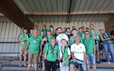 Sections des Associés Supporters à Laval pour la 1ère journée Ligue 2