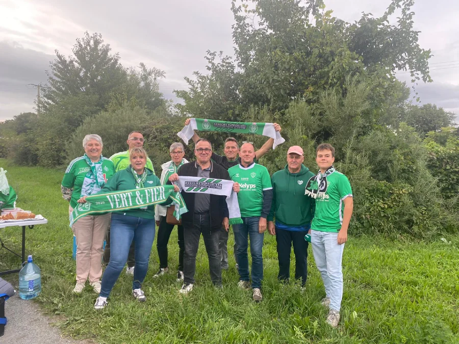 Sections des Associés Supporters présentes Clermont vs ASSE